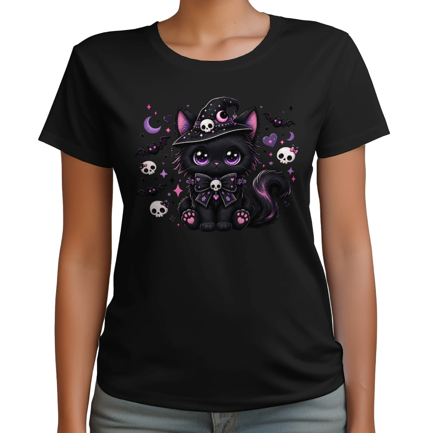 Creepy Gothic Cat