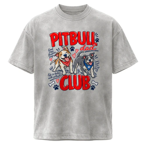 Pitbull Dad Club – Dog Dad  🐶❤️