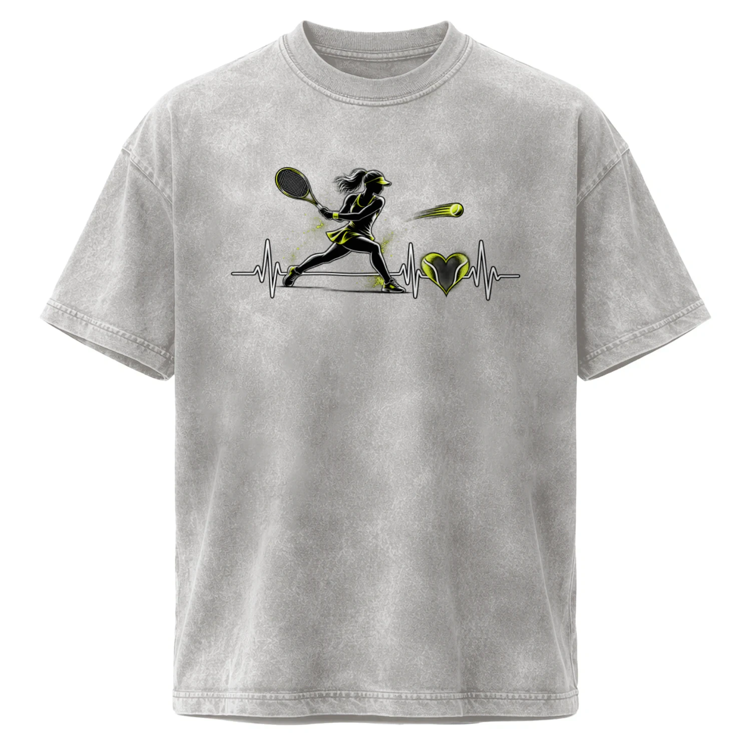 Tennis Heartbeat – Tennis Lover 🎾❤️