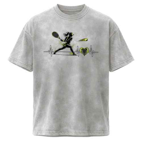 Tennis Heartbeat – Tennis Lover 🎾❤️