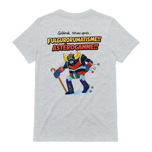 Goldorak 50 ans Back Print