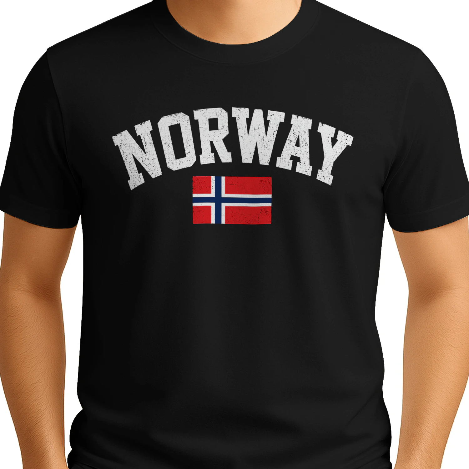 Norway Norge Norwegian Flag Graphic