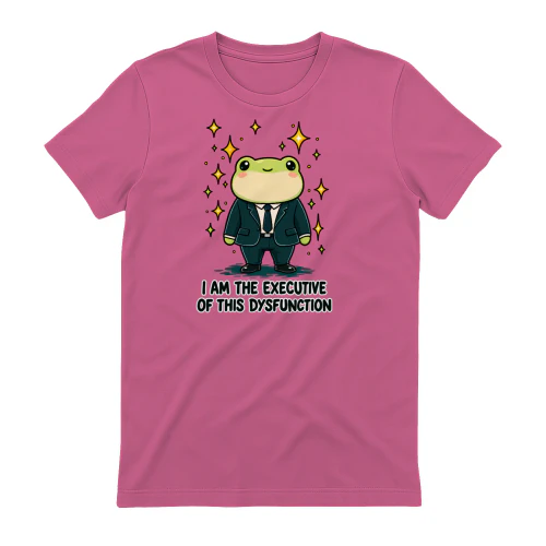 Funny Frog Executive Dysfunction T-Shirt