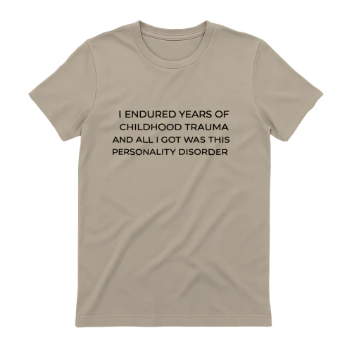 I got personality disorder