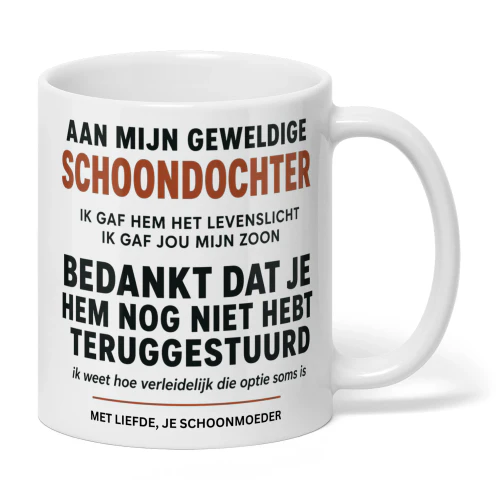 Schoonzoon Cadeau met Humor