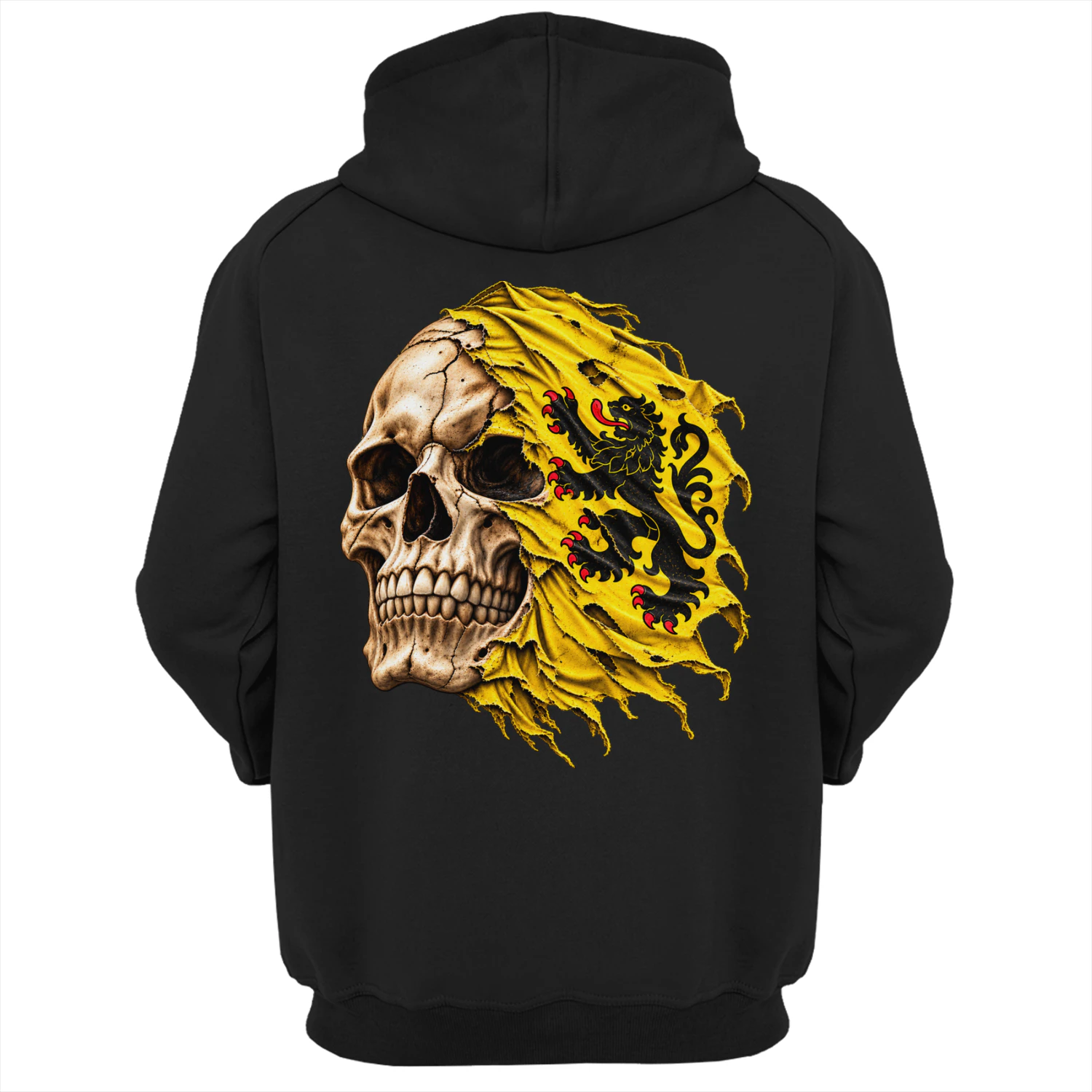 Tijger Schedel Graphic Hoodie