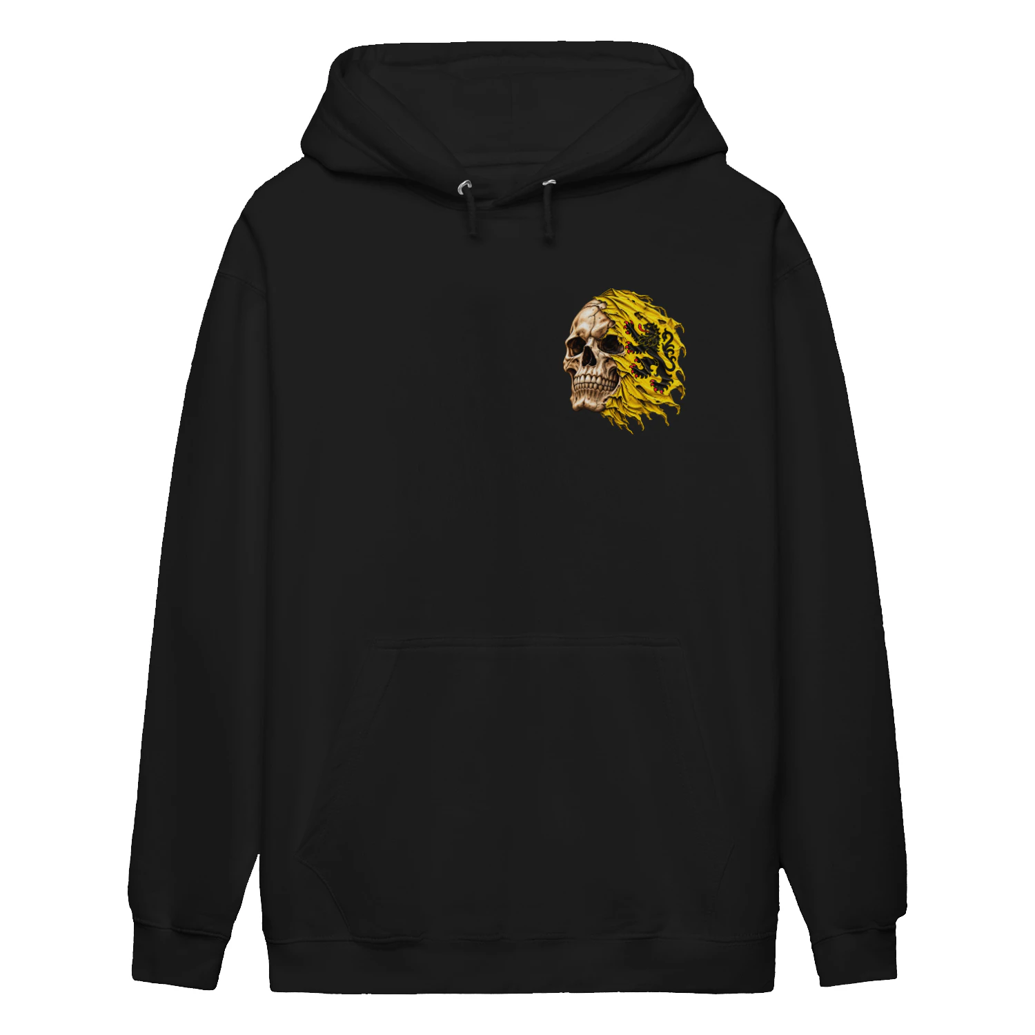 Tijger Schedel Graphic Hoodie