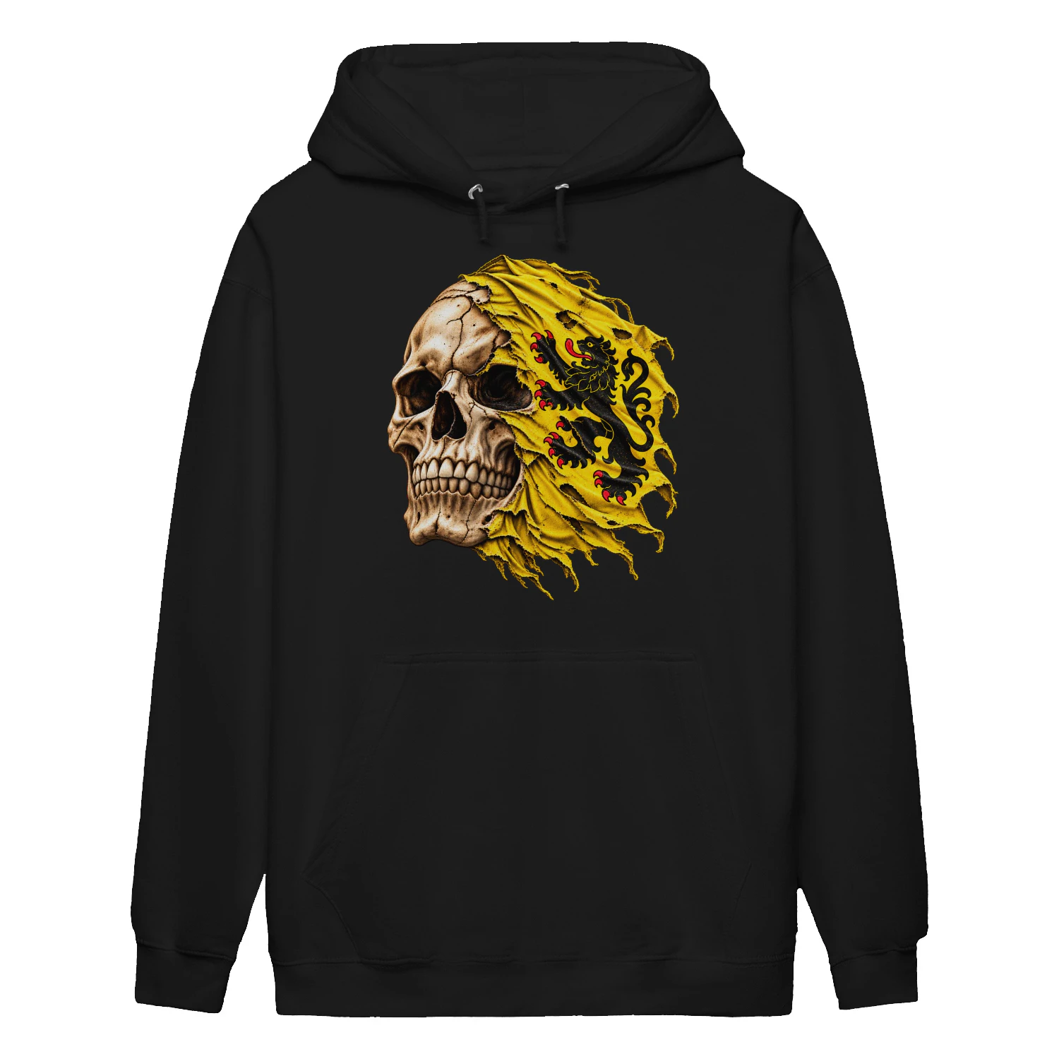 Tijger Schedel Graphic Hoodie