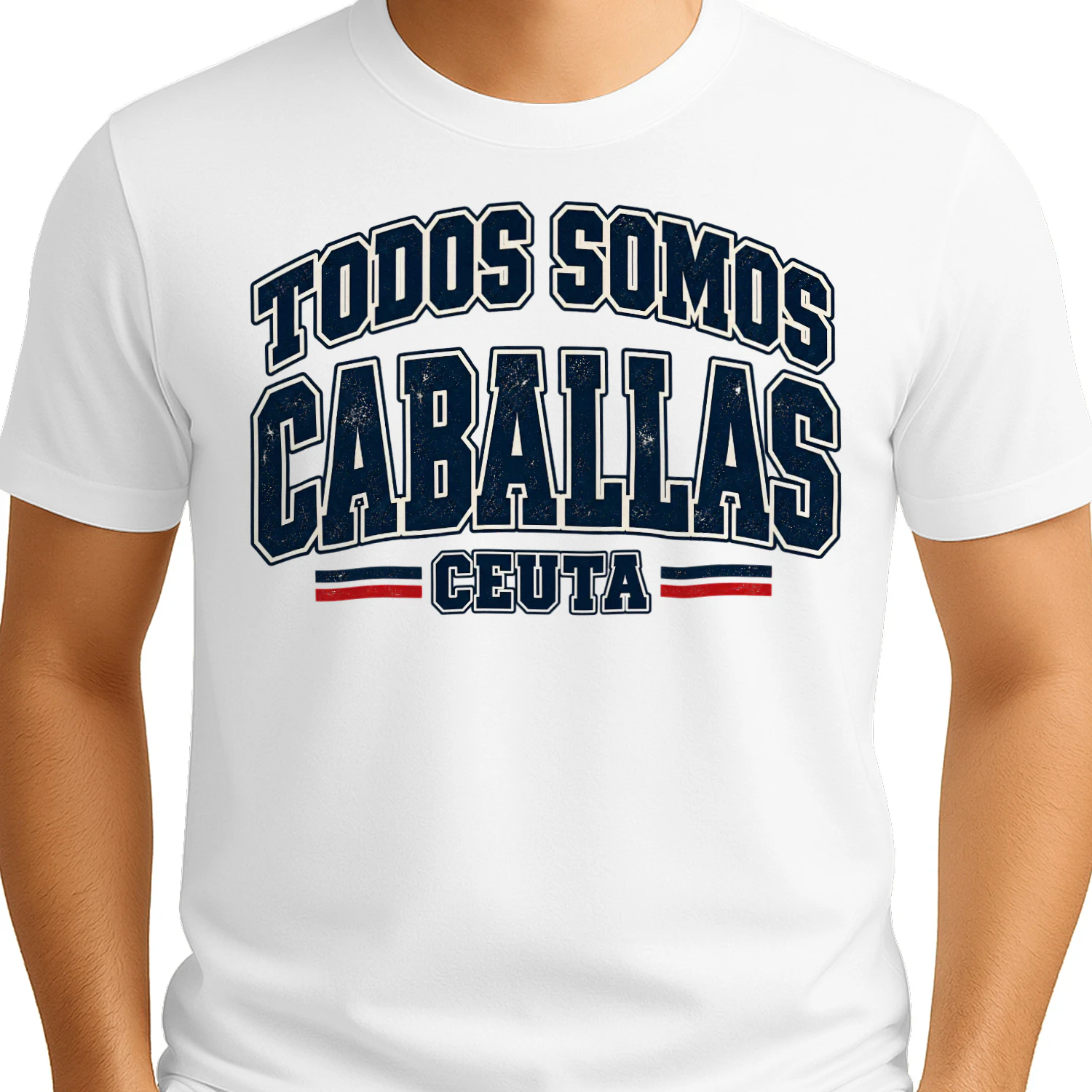 Todos Somos Caballas Ceuta Camiseta | Orgullo Caballa | Diseño Ceuta