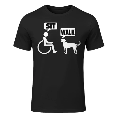 Sit Walk Funny Dog Wheelchair 