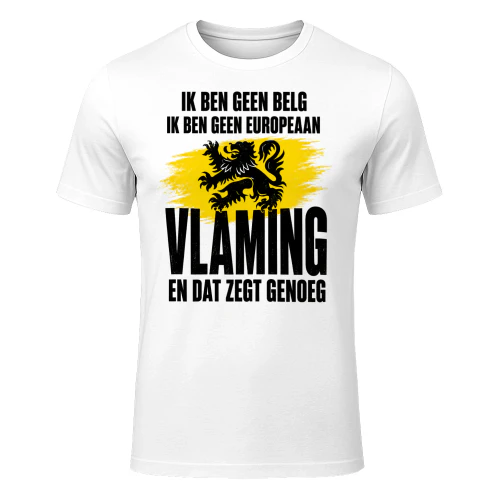 Vlaanderen T-Shirt - Vroeger Was Niet Alles Beter Maar Vlaanderen Wel Copy