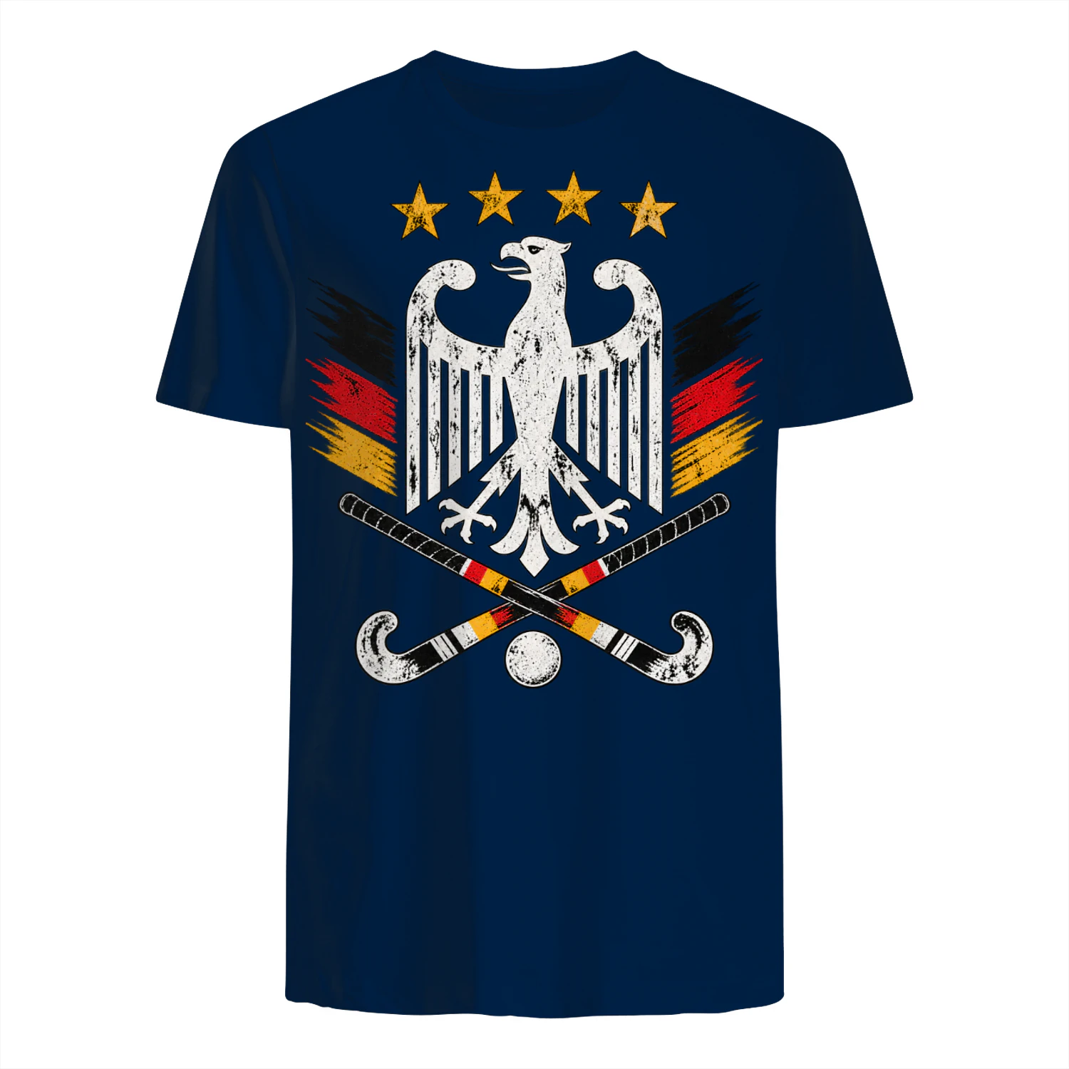 Deutschland 4× Hockey-Weltmeister 2026 – Klassisches T-Shirt