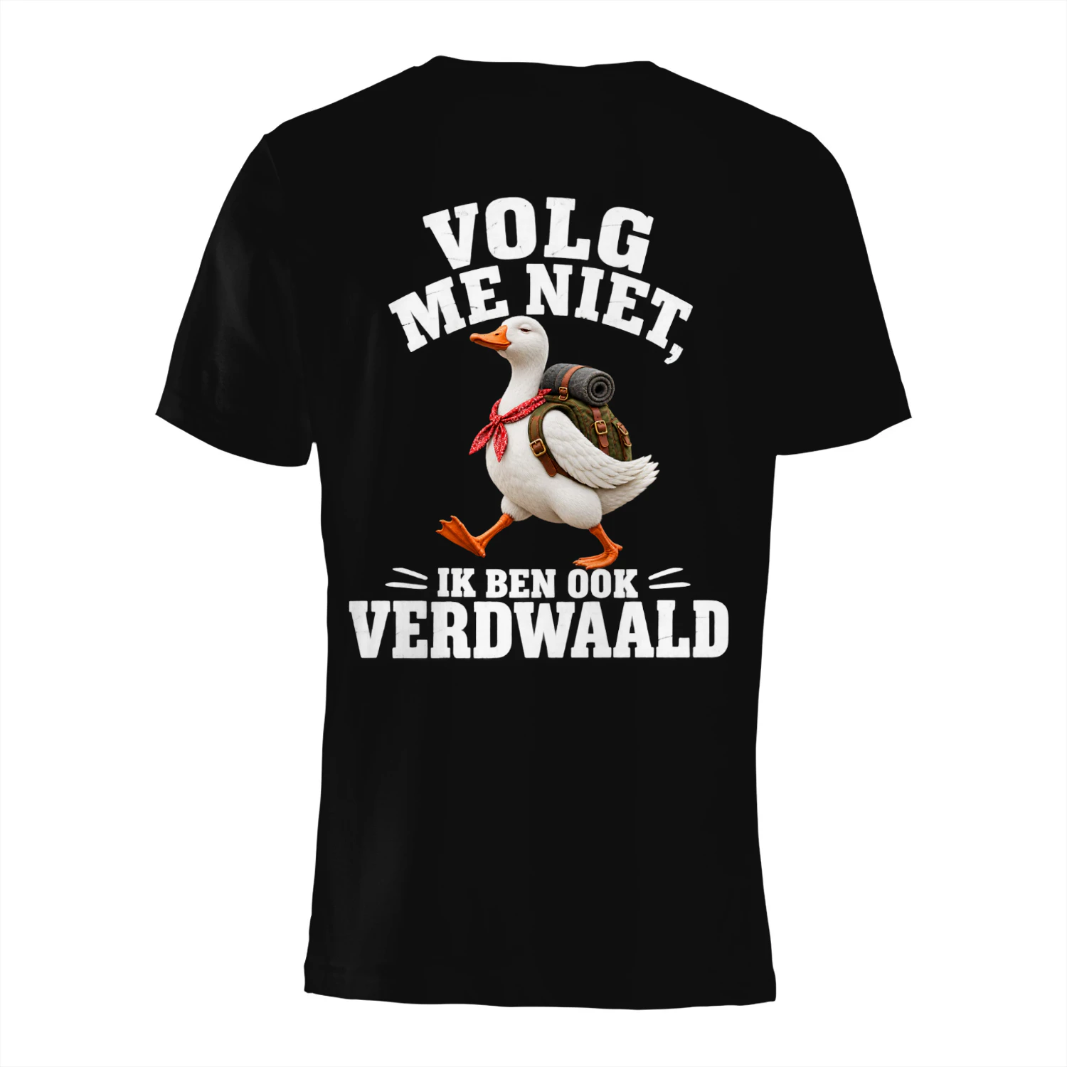 T-shirt Volg Me Niet