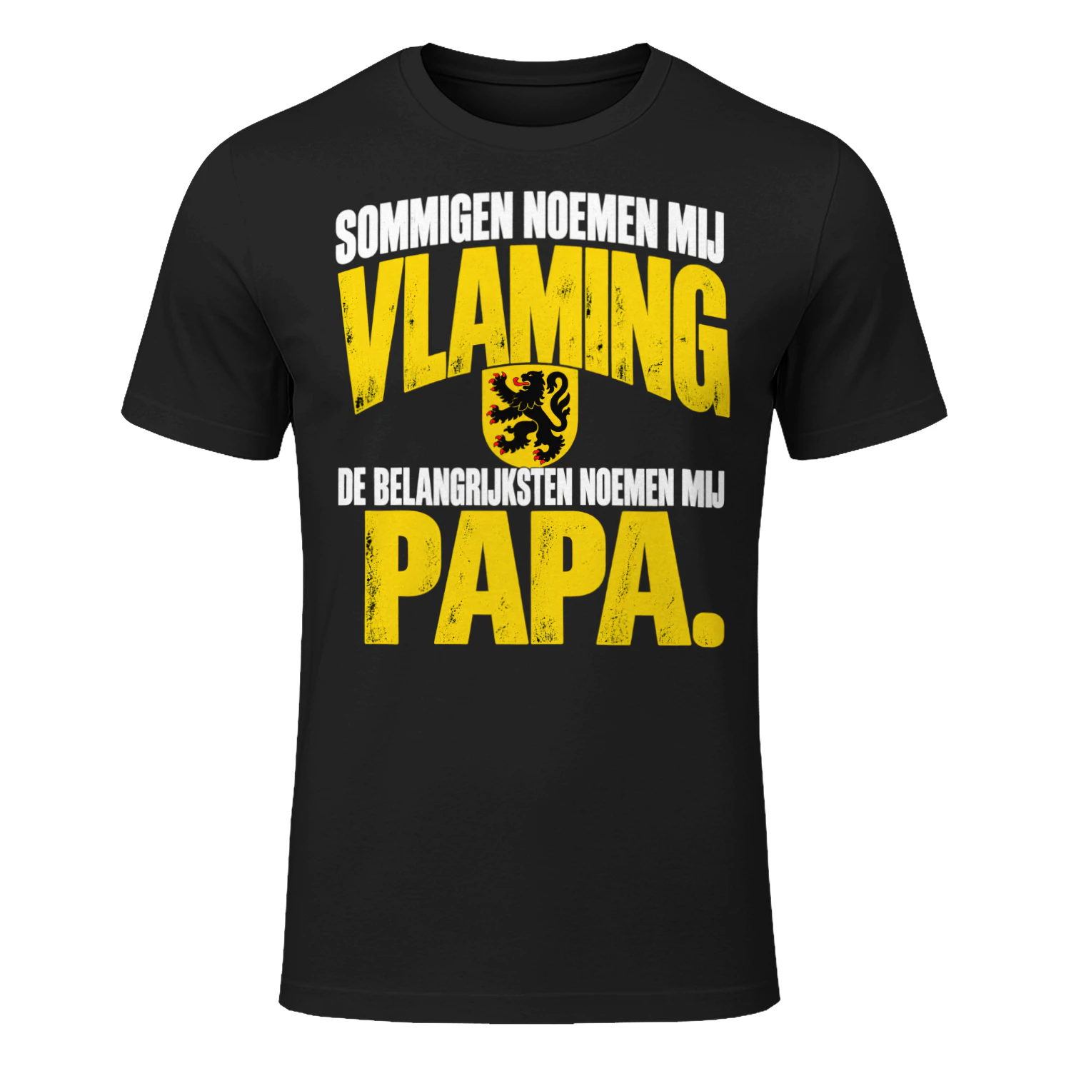 Sommigen Noemen Mij Vlaming De Belangrijkste Noemen Mij Papa T-Shirt