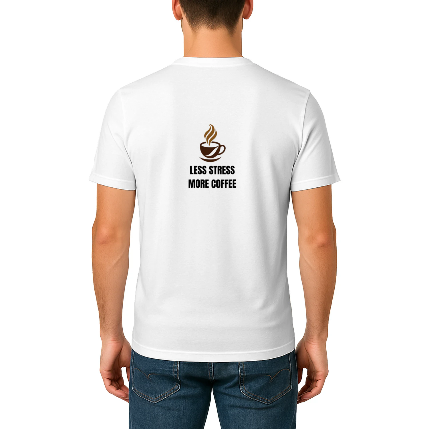 LESS STRESS MORE COFFEE 