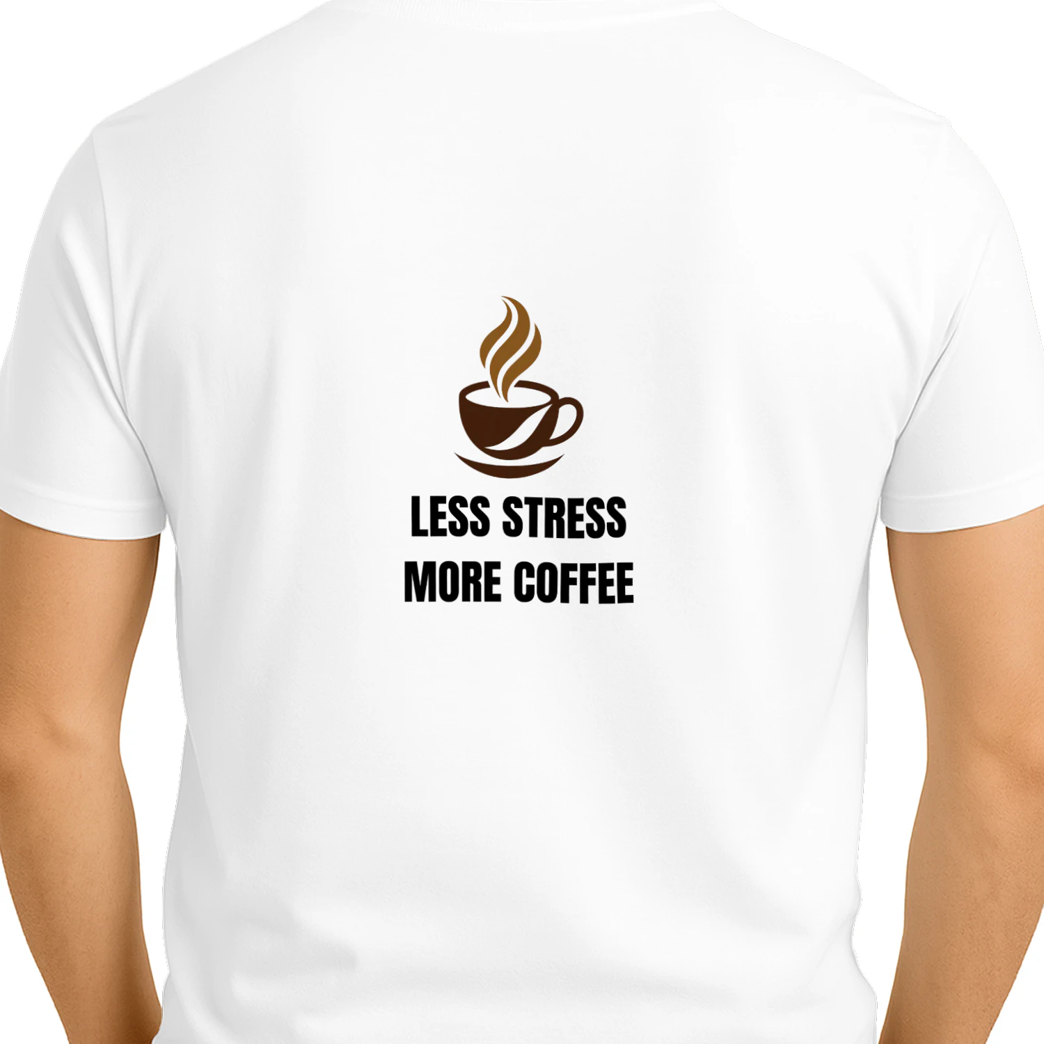 LESS STRESS MORE COFFEE 