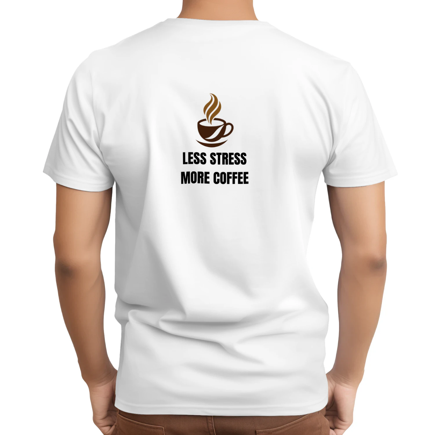 LESS STRESS MORE COFFEE 