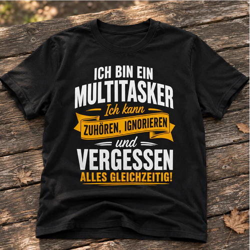 German Multitasker – Zuhören Ignorieren Vergessen