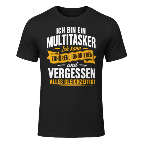 German Multitasker – Zuhören Ignorieren Vergessen