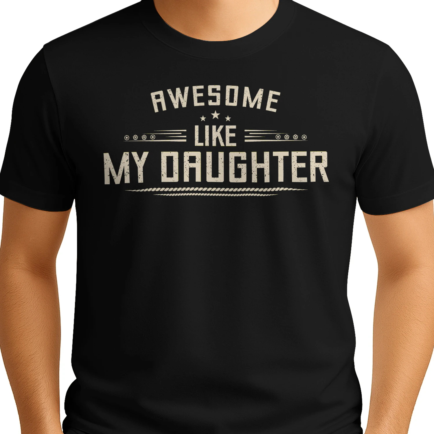 Awesome Like my Daughter Classic Unisex T-shirt
