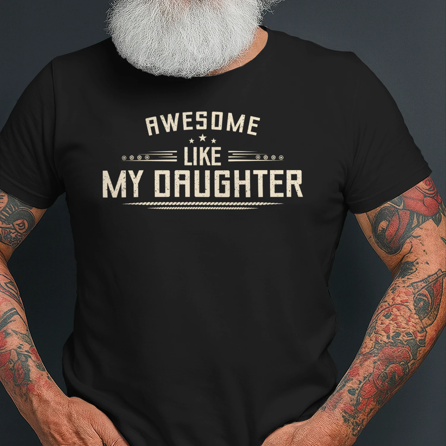 Awesome Like my Daughter Classic Unisex T-shirt