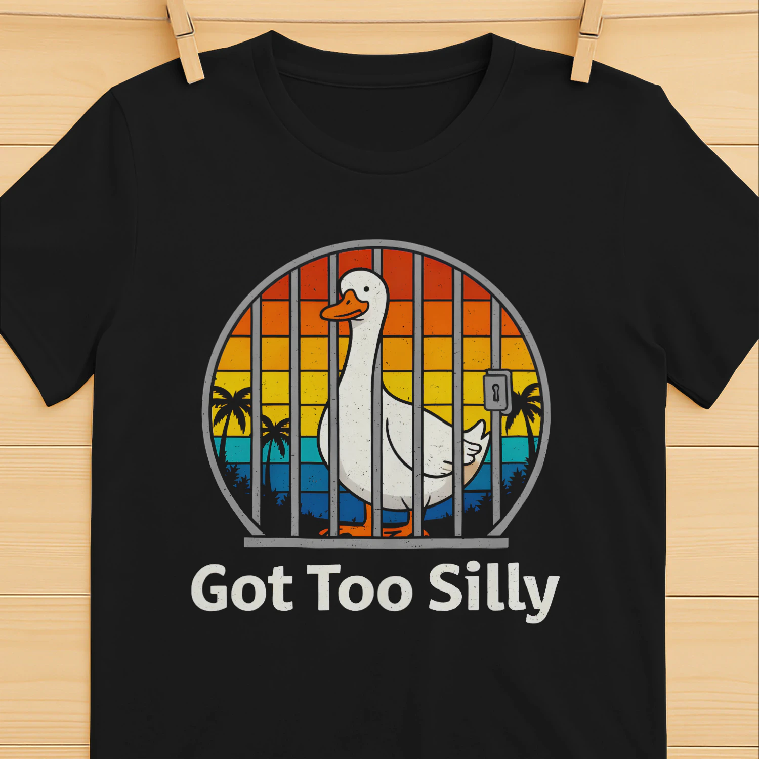 Funny Goose Got Too Silly T-Shirt