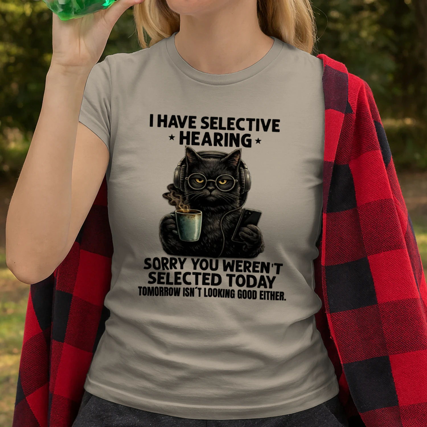 Selective Hearing Funny Sarcastic T-Shirt