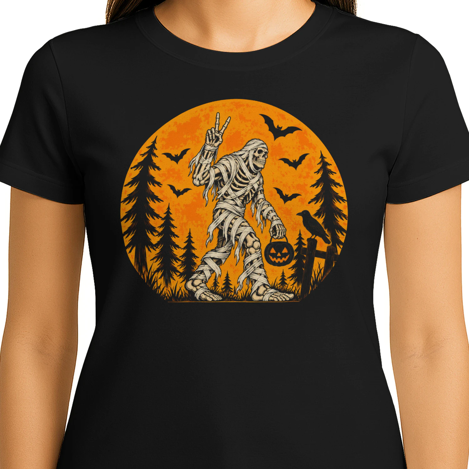 Bigfoot Halloween Classic Unisex T-shirt