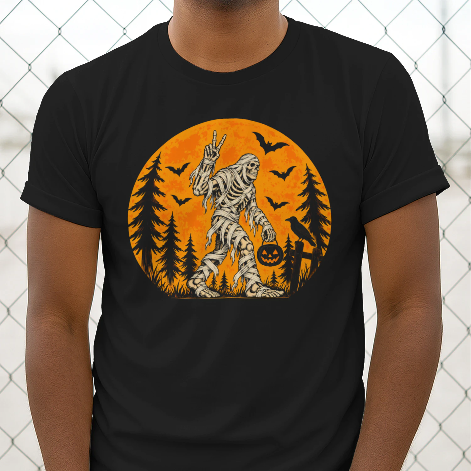 Bigfoot Halloween Classic Unisex T-shirt