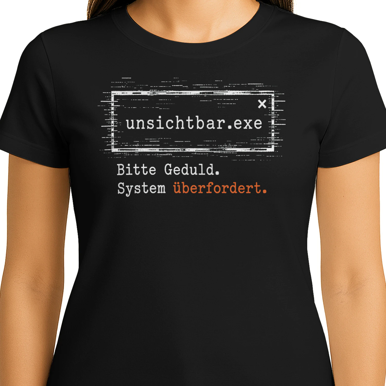 MS T-Shirt Damen - unsichtbar.exe