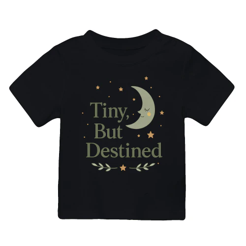 Tiny but destined t-shirt. 