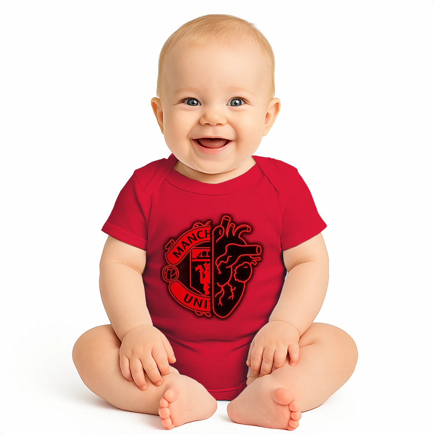 Man united little baby fan