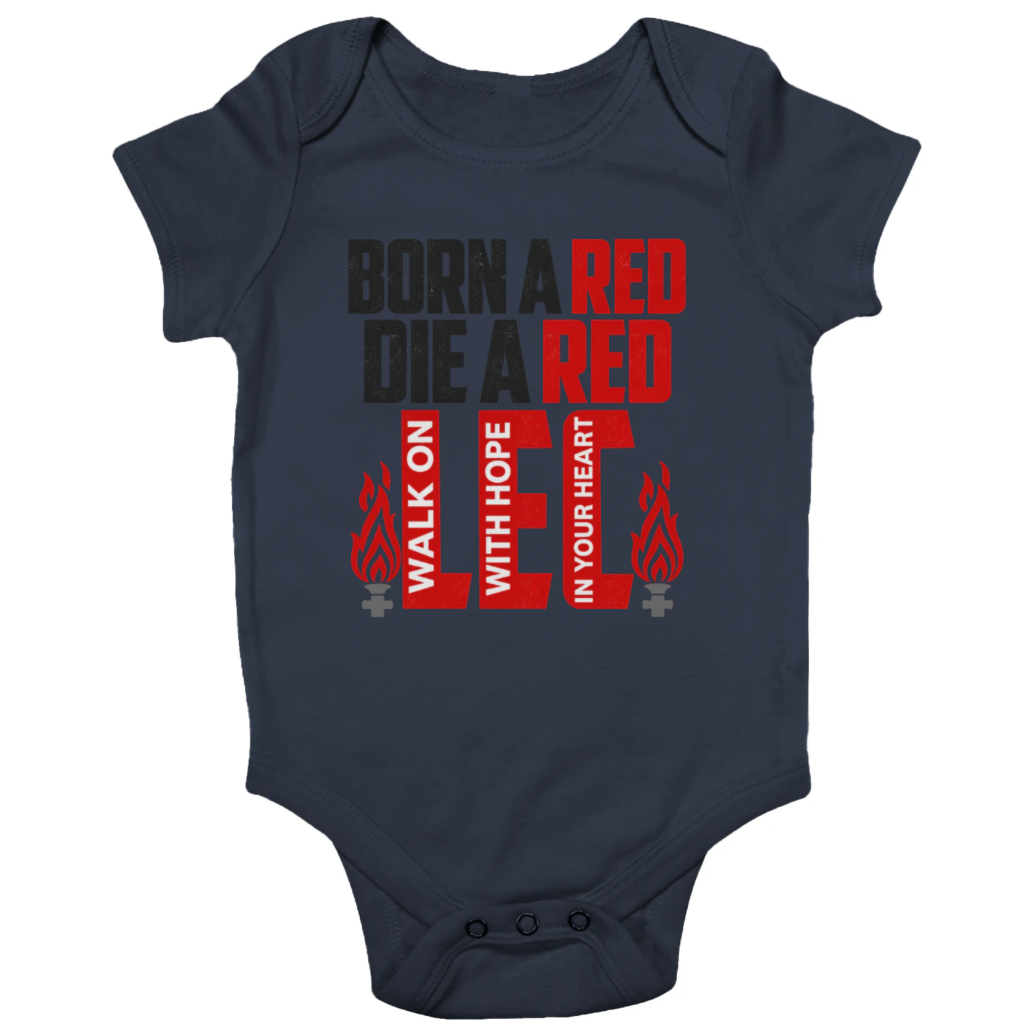 Liverpool little baby fan outfit 