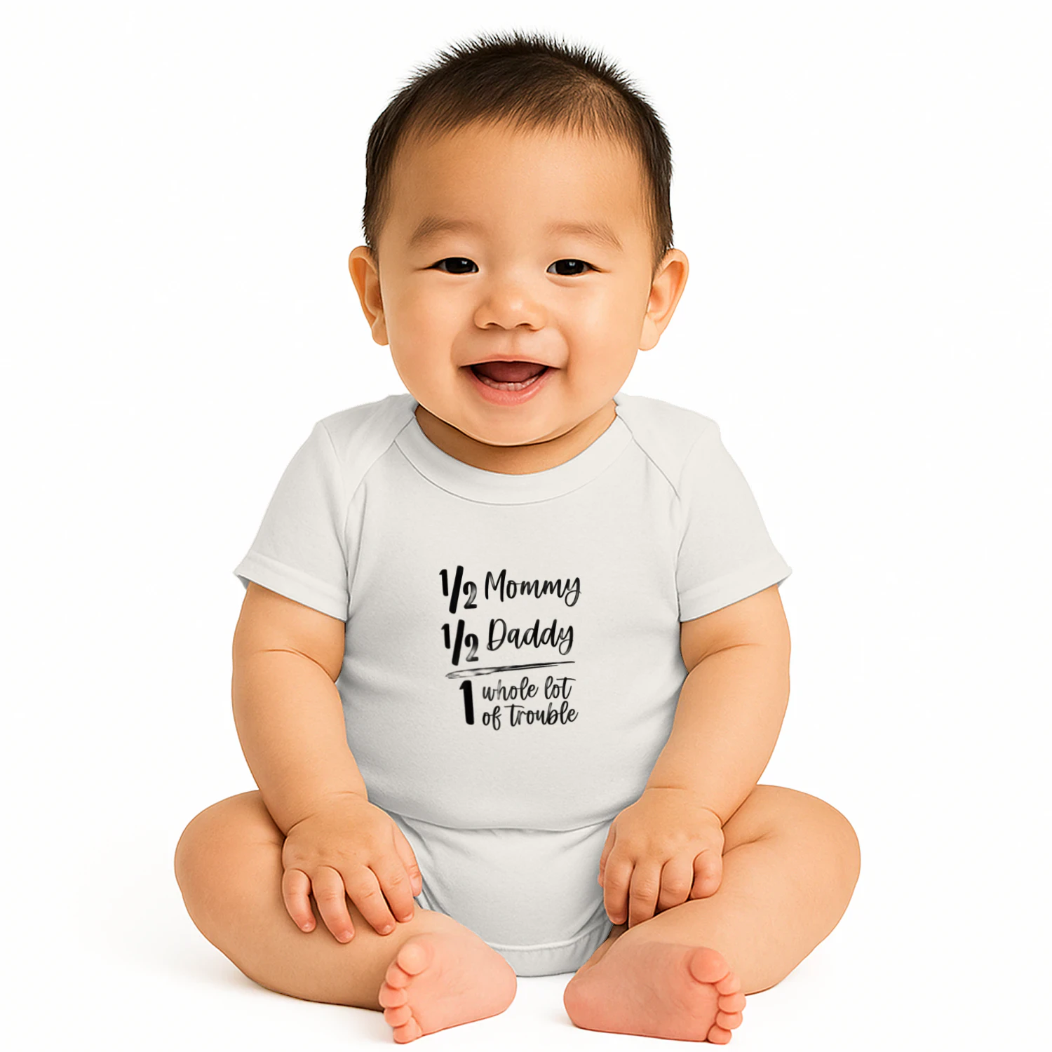 Baby mood suit. 