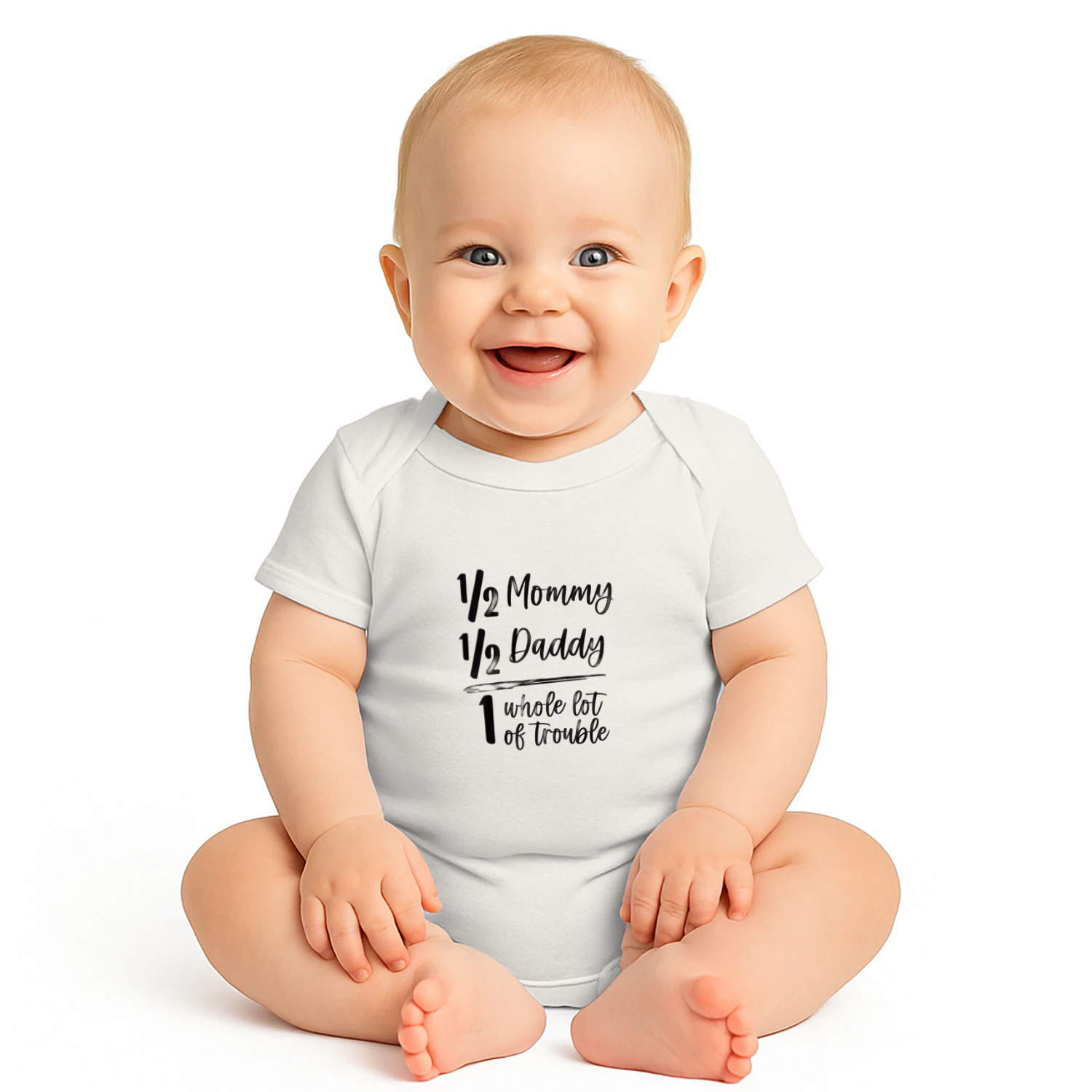 Baby mood suit. 