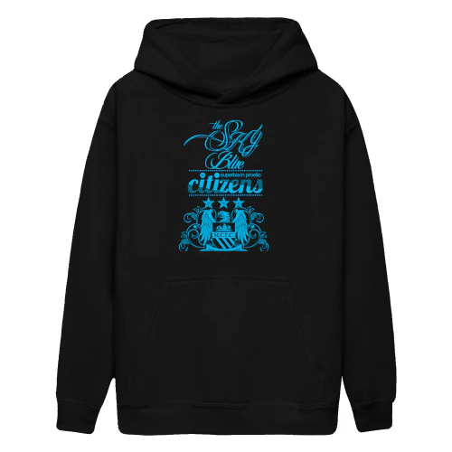 Man City Fans Hoodies. 