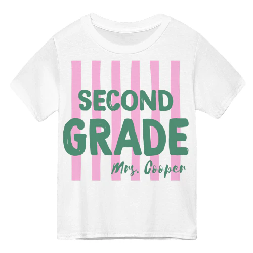 Custom Back to School Grade Level 