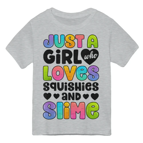 Just A Girl Who Loves Squishies and Slime Funny