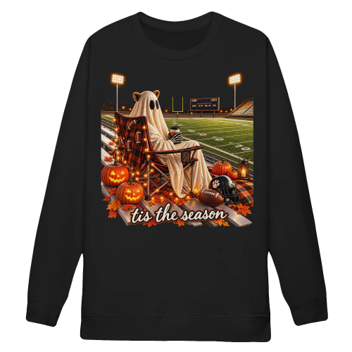Ghostly Football Halloween Bleachers