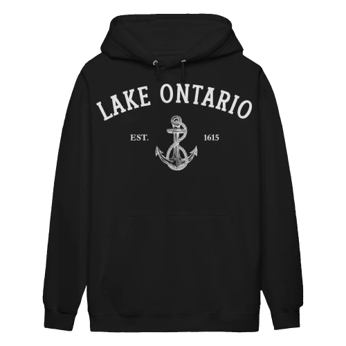 Lake Ontario Est 1615 Retro Anchor Souvenir