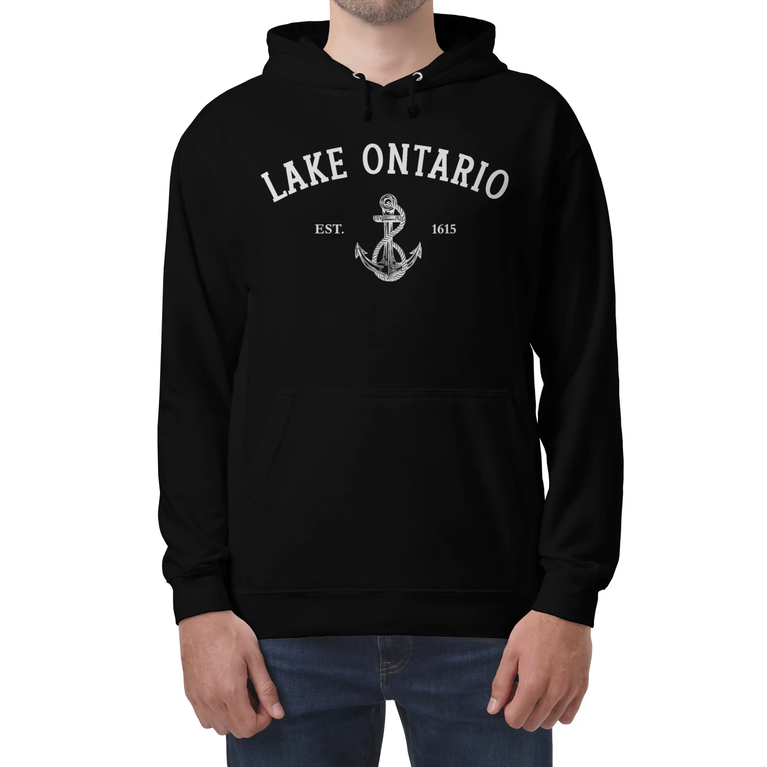Lake Ontario Est 1615 Retro Anchor Souvenir