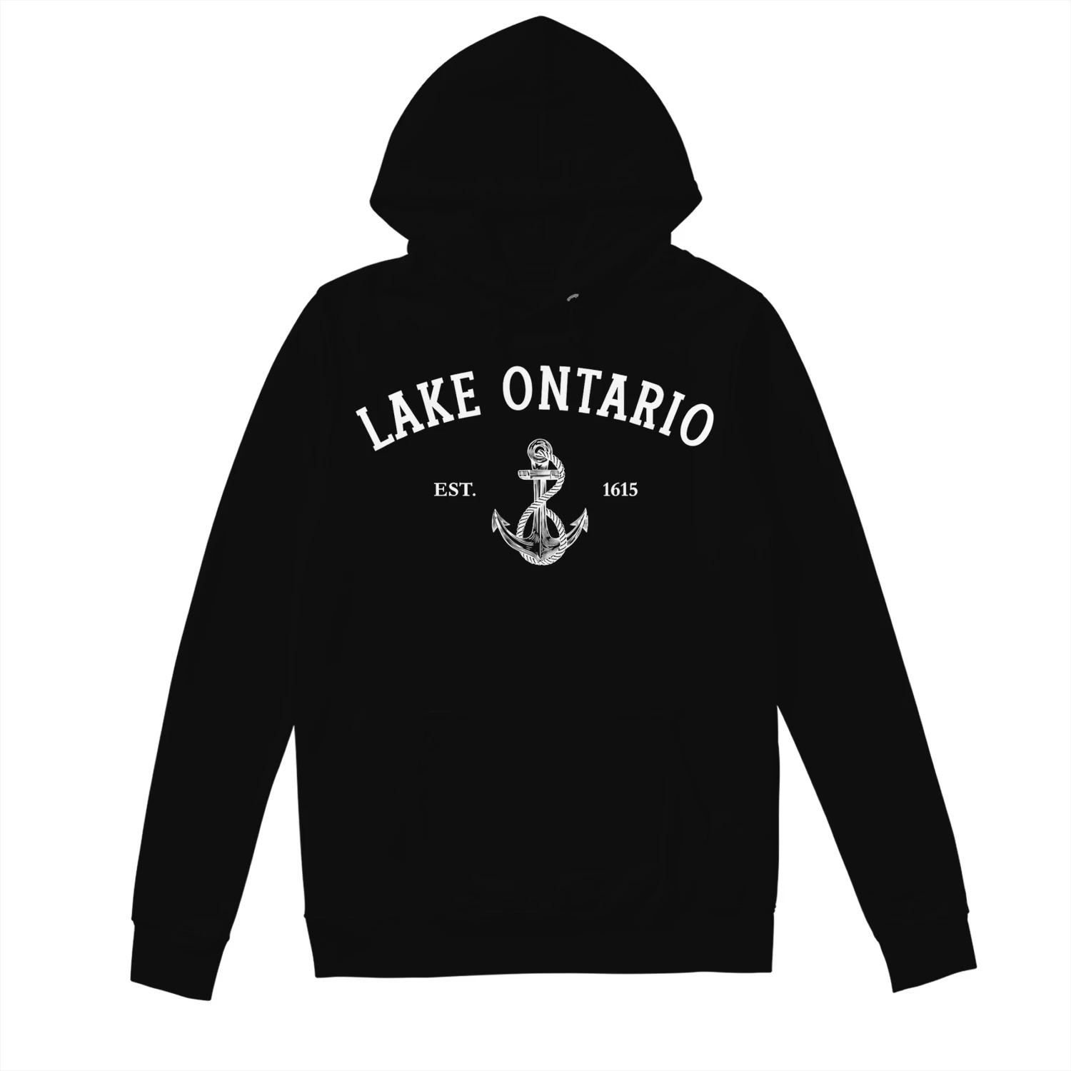 Lake Ontario Est 1615 Retro Anchor Souvenir