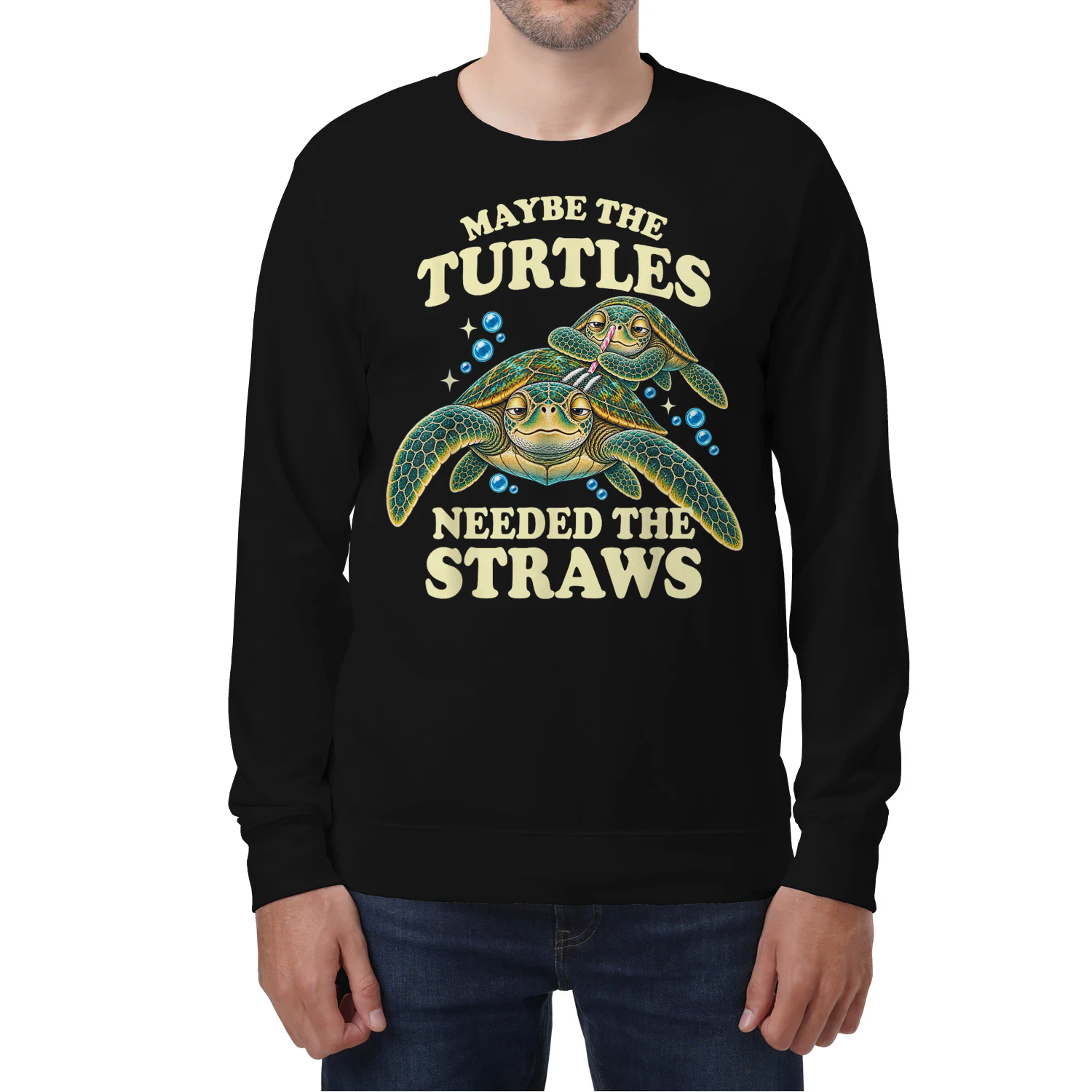 Maybe the Turtles Needed the Straws
