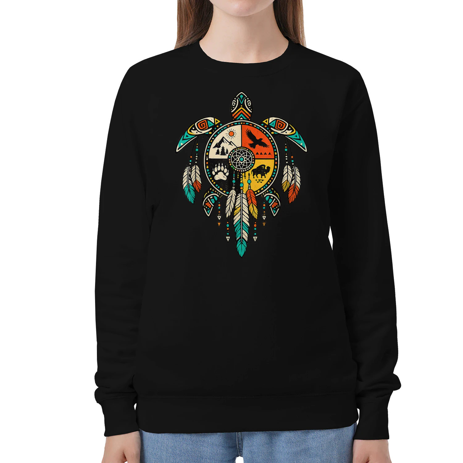 Sea Turtle Medicine Wheel Native American