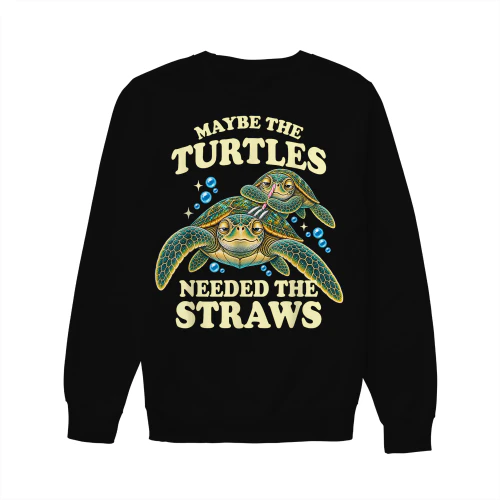 Maybe the Turtles Needed the Straws