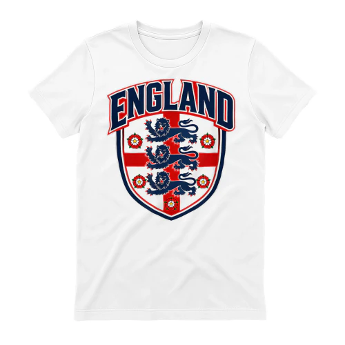 England Flag Vintage T-Shirts for Men Women Kids_1
