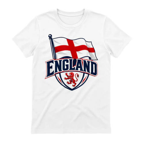 England Shirt with English Flag Outfit for Men