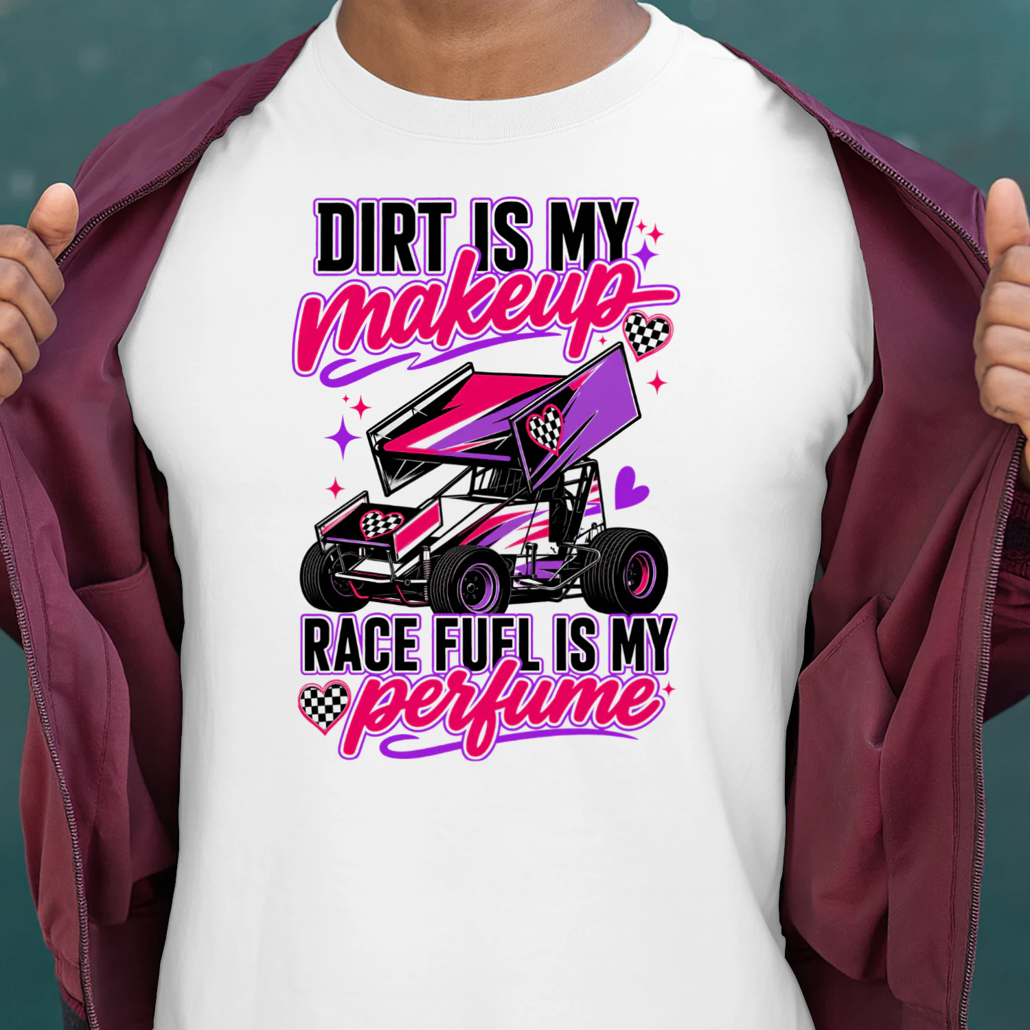 Dirt Track Racing Dirt Is My Makeup Race Fuel Is My Perfume