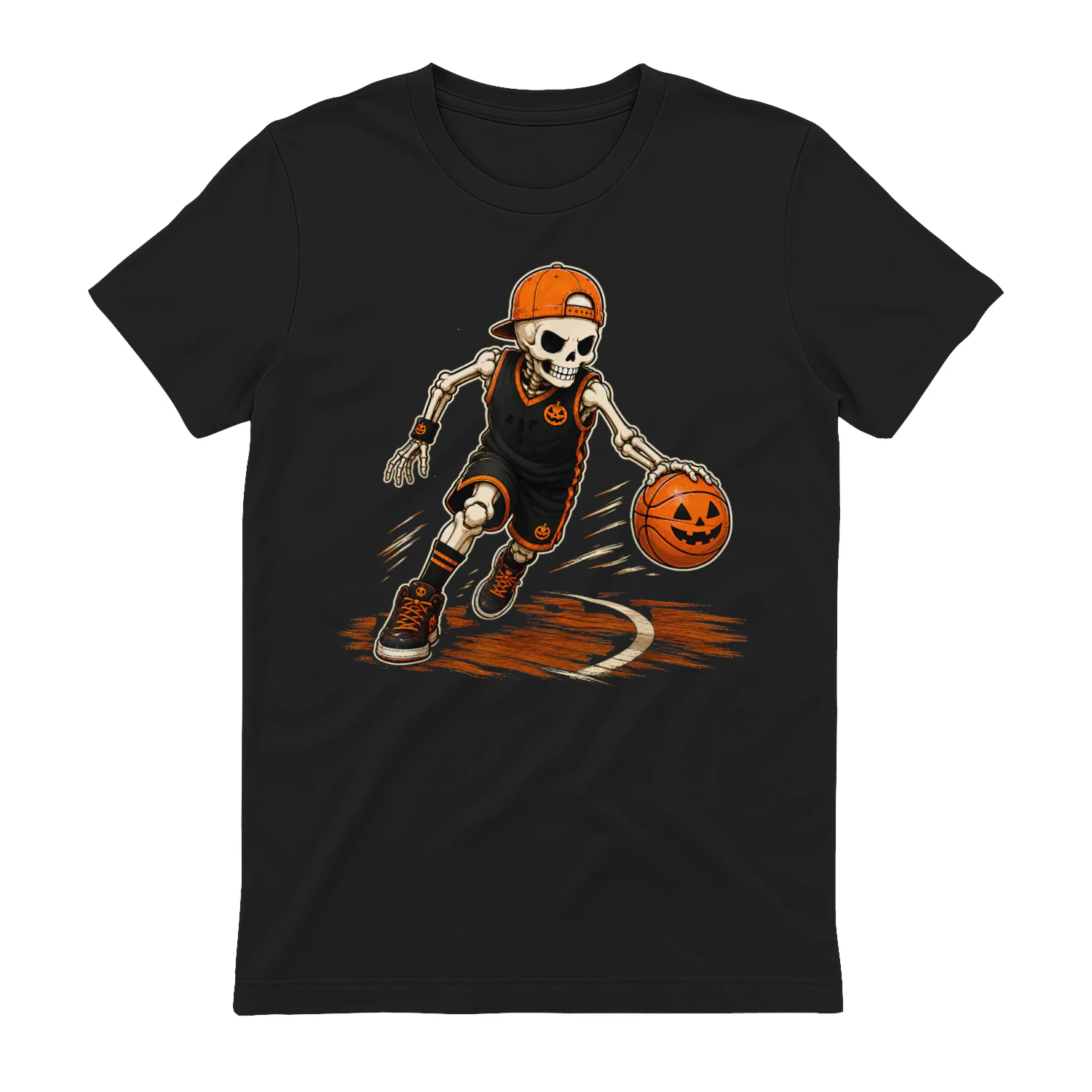 Halloween Skeleton Basketball Player Costume