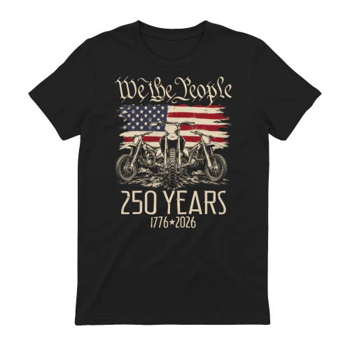 Dirt Bike Motocorss WE The People 250 Years US